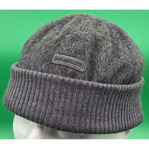 Paul & Shark Yachting Hat Size XL 89% Pure Virgin Wool 11% Alpaca Gray Italy Cap